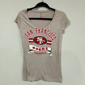 San Francisco 49ers Grey Teen Shirt Size M (7-9)